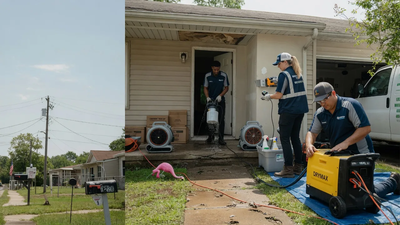 Storm Damage Water Removal in Churubusco, IN near me